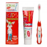 ORAL7 Kids Toothpaste 50ml - pasta do zębów od 6 roku życia (tutti-frutti) + szczoteczka do mycia zębów