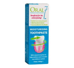 ORAL7 Moisturising Toothpaste 75ml PASTA do zębów nawilżająca