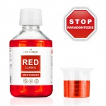 ORTHOSEPT Red Classic medyczny płyn do płukania jamy ustnej 200 ml 0,2%CHX + CPC 0,09% + Xylitol + Aloes + Prowitamina B5 bez alkoholu