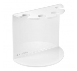 OVIDEN Ovi-One uchwyt w kolorze białym na 4 końcówki do szczoteczek elektrycznych rotacyjnych, sonicznych oraz ultradźwiękowych