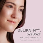 Panasonic Depilator akumulatorowy do brwi i twarzy ES-EF10-V503 - biały (kompaktowy, lekki i przenośny, zasilanie bateryjne, dioda LED, łatwe czyszczenie, nasadka ochronna)