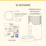 Panasonic Pet Care inteligentny dozownik karmy dla zwierząt CP-JNF01CW - zdalne sterowanie, monitorowanie poziomu jedzenia
