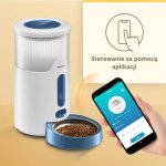 Panasonic Pet Care inteligentny dozownik karmy dla zwierząt CP-JNF01CW - zdalne sterowanie, monitorowanie poziomu jedzenia