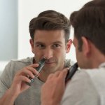 Panasonic Trymer na baterie do nosa i uszu ER-GN33-H301 - czarny