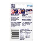 Piksters niciowykałaczki SupaGRIP Fine Floss 40szt. – cienkie i wytrzymałe niciowykałaczki do czyszczenia przestrzeni międzyzębowych