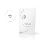Quarkee 18K Gold Heart Small / Serce małe