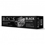 ROCS pasta do zębów Black Edition - wybielająca z aktywnym węglem 60ml