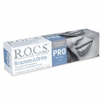 ROCS pasta do zębów PRO Brackets & Ortho - pasta ortodontyczna 100ml