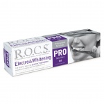 ROCS pasta do zębów PRO Electro & Whitening Mild Mint - Wybielająca pasta bez fluoru do szczoteczek elektrycznych 100ml