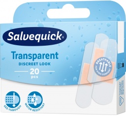 Salvequick plaster zestaw transparentny 20szt. (889049)