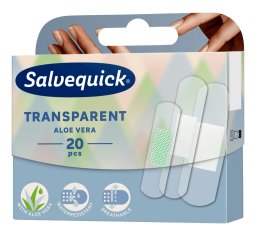 Salvequick plaster zestaw transparentny ALOE VERA 20szt.