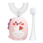 Simed 360 U-shape 2w1 szczoteczka soniczna 360 dla dzieci – ES3 Różowa