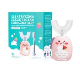 Simed 360 U-shape 2w1 szczoteczka soniczna 360 dla dzieci – ES3 Różowa