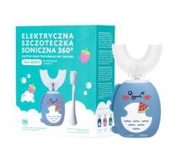 Simed 360 U-shape 2w1 szczoteczka soniczna 360 dla dzieci – ES3 Niebieska