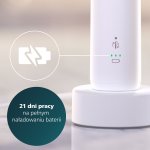 SONICARE Philips Szczoteczka 5300 WHITE - biała HX7108/01 | Testuj 30 dni |