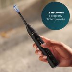  SONICARE Philips Szczoteczka 7100 BLACK - czarna + ETUI ładowane HX7421/01 | Testuj 30 dni |