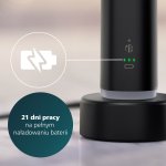  SONICARE Philips Szczoteczka 7100 BLACK - czarna + ETUI ładowane HX7421/01 | Testuj 30 dni |