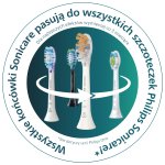  SONICARE Philips Szczoteczka 7100 BLACK - czarna + ETUI ładowane HX7421/01 | Testuj 30 dni |