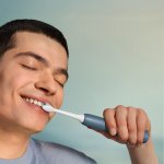  SONICARE Philips Szczoteczka 4100 MARINE BLUE z ETUI - granatowa - HX4043/48 | Testuj 30 dni |