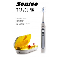 Sonico Traweled szczoteczka soniczna z etui na USB