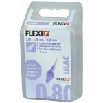 Tandex czyściki międzyzębowe FLEXI ISO4 PHD1,4 0,80 x 3,00-8,00mm X-fine trapered Lilac (fioletowy) 6szt. w opak.