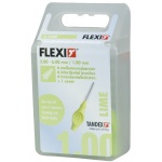 Tandex czyściki międzyzębowe FLEXI ISO5 PHD1,6 1,00 x 3,00-6,00mm trapered Lime (zielony) 6szt. w opak.
