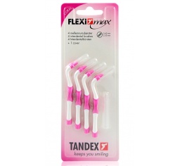 Tandex czyściki międzyzębowe FlexiMAX 0,40 x 2,50 Coral (różowy) 4szt. w opak.