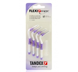 Tandex czyściki międzyzębowe FlexiMAX 0,80 x 3,00-5,00 Lilac (wrzosowy) 4szt. w opak.