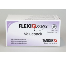 Tandex czyściki międzyzębowe FlexiMAX 0,80 x 3,00-5,00 Lilac (wrzosowy) 15szt. w opak.