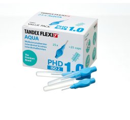 Tandex czyściki międzyzębowe FLEXI ISO2 PHD1,0 0,60 x 3,00mm Extra Fine Aqua (niebieski) 25szt. w opak.
