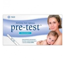 Test ciążowy pre test paskowy