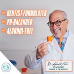 The Breath Co Fresh Breath Mild Mint 500ml - odświeżający płyn do płukania jamy ustnej o smaku łagodnej mięty 