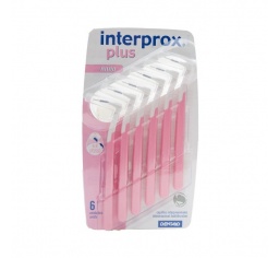 VITIS Interprox plus szczoteczki międzyzębowe 0,6 nano PHD 6szt. - różowe