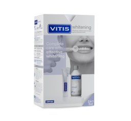 VITIS WHITENING ZESTAW 2w1: płyn 500ml + pasta 100ml