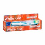 White Glo Anti-Plaque Extra Strength 100ml - Wybielająca pasta przeciw płytce nazębnej